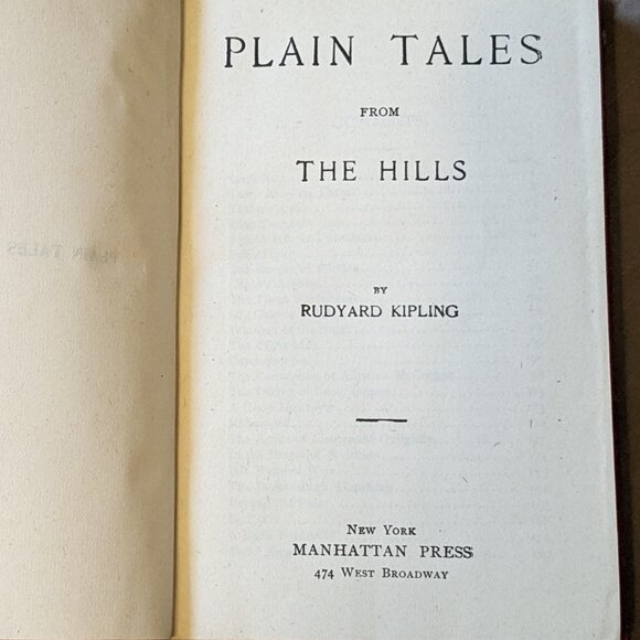 Rudyard Kipling 1908 Antique book set of 13 Kipling’s classic stories - Picture 9 of 12